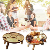 Mesa Portátil para Frios e Vinho