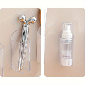 Organizador Multifuncional em Acrílico para Escovas e Cremes