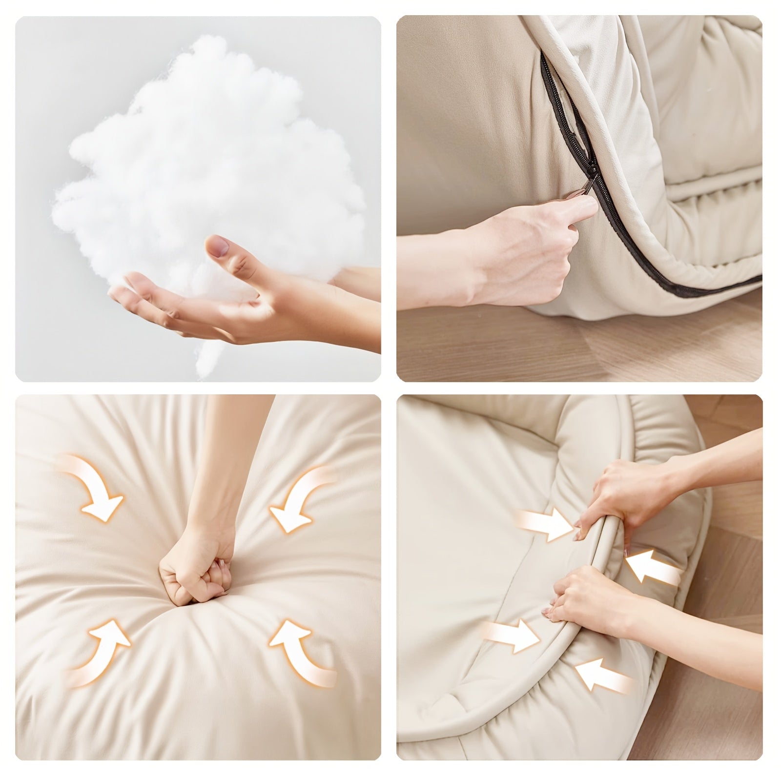 Colchão confortável multifuncional - com cinco configurações ajustáveis