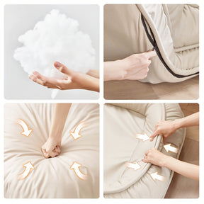 Colchão confortável multifuncional - com cinco configurações ajustáveis