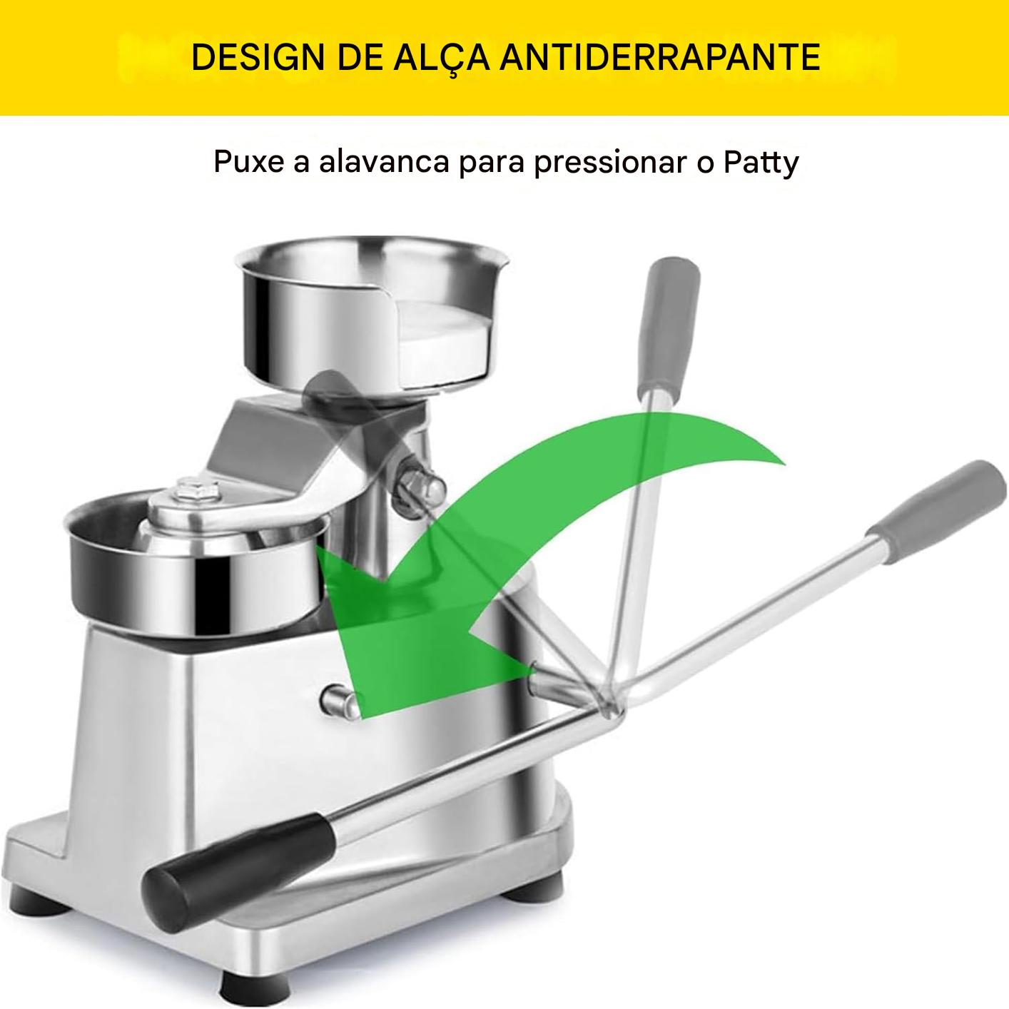 Prensa de Hambúrguer Comercial