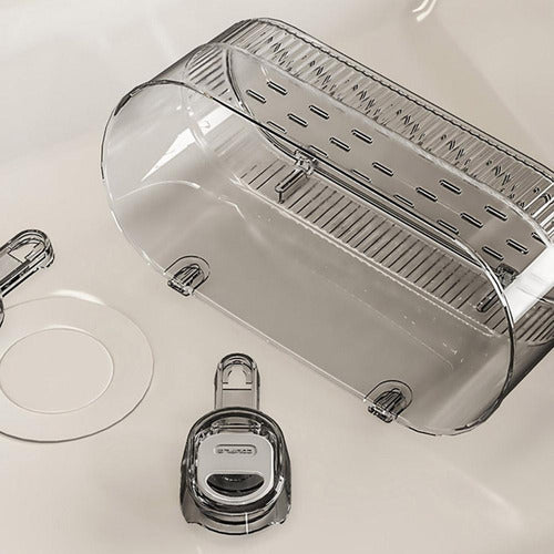 Caixa De Armazenamento De Sucção De Banheiro Sem Perfuração