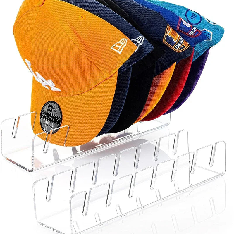 Suporte em Acrílico para Organização de Bonés