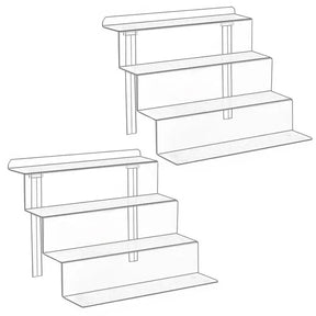 Estante Acrílico Multiuso